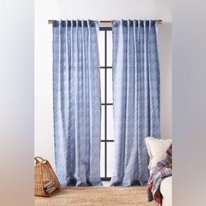 Anthropologie Sandstone Curtain
